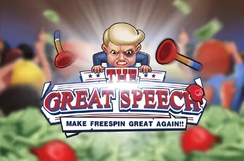 Trump Slots casino game parody with Trump